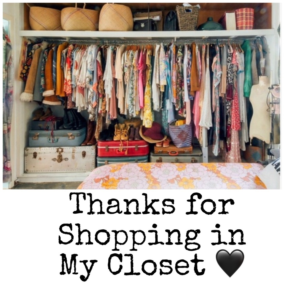 Thanks for Shopping in My Closet 🥰🖤